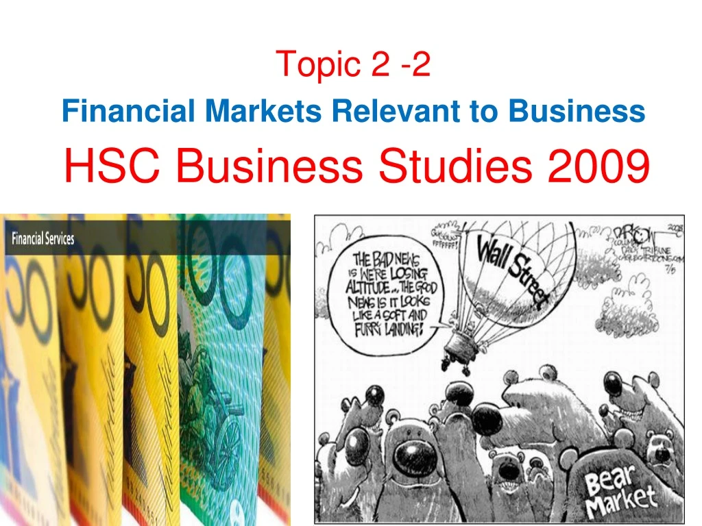 hsc business studies 2009