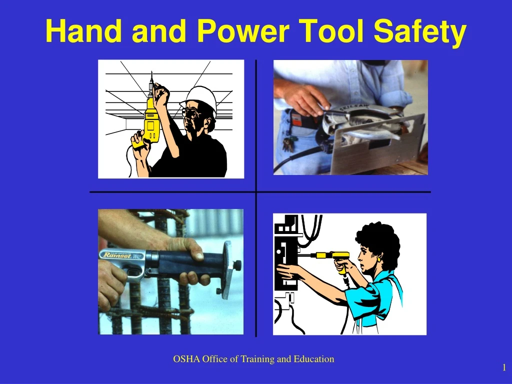 hand and power tool safety