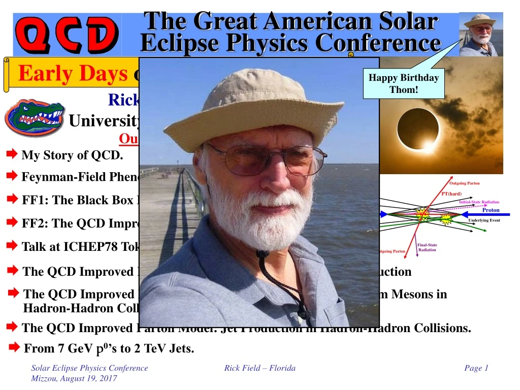 the great american solar eclipse physics conference