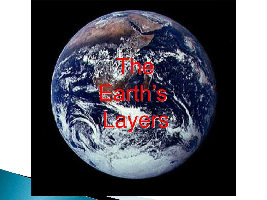the earth s layers