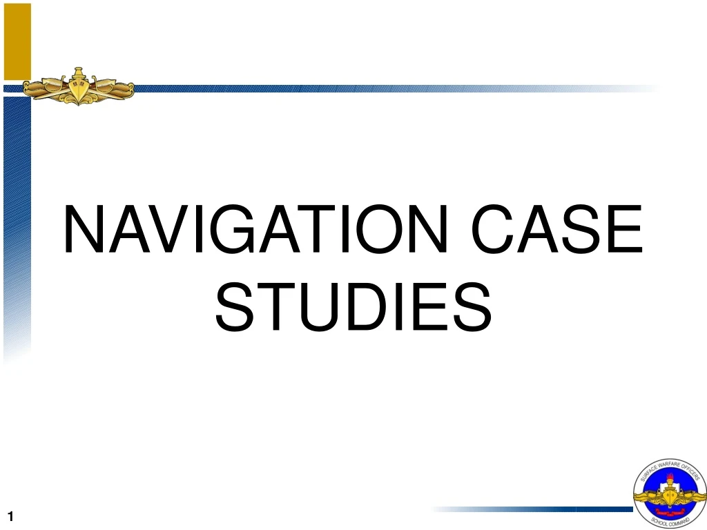 navigation case studies