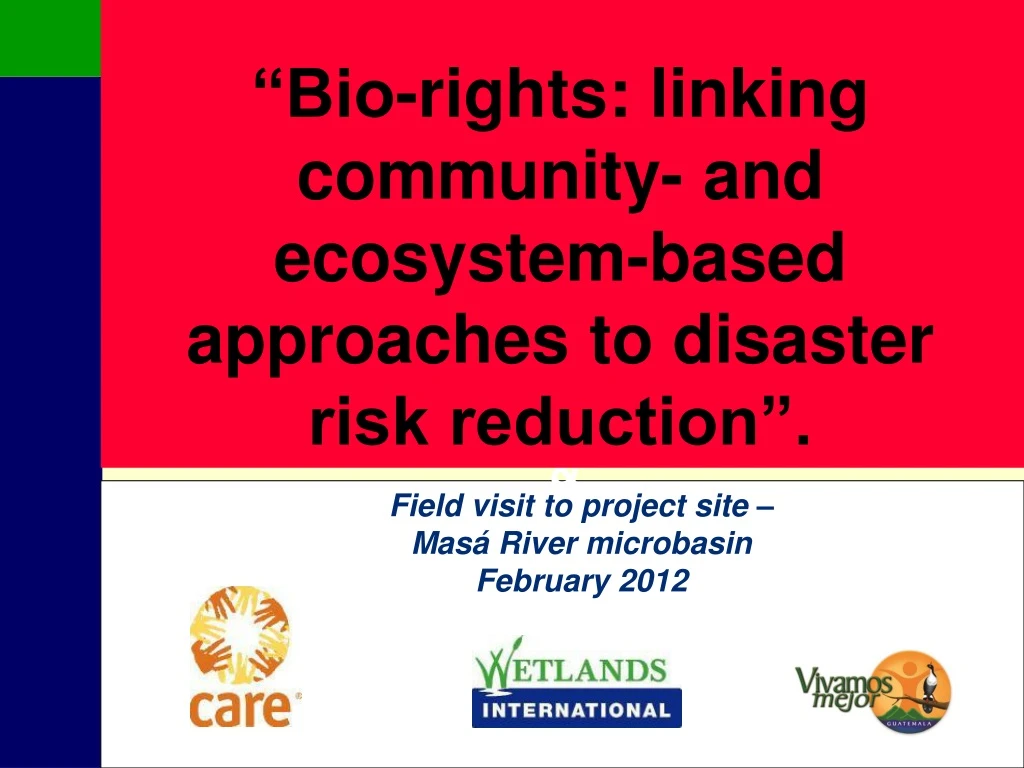 bio rights linking community and ecosystem based