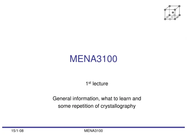 MENA3100