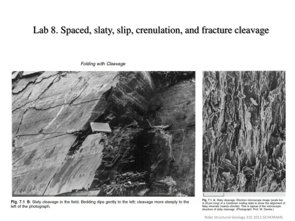 Rider Structural Geology 310 2012 GCHERMAN