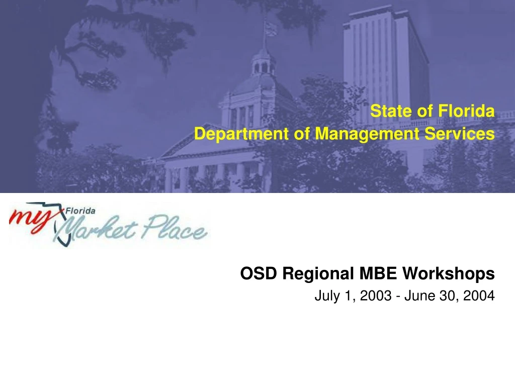 state of florida department of management services