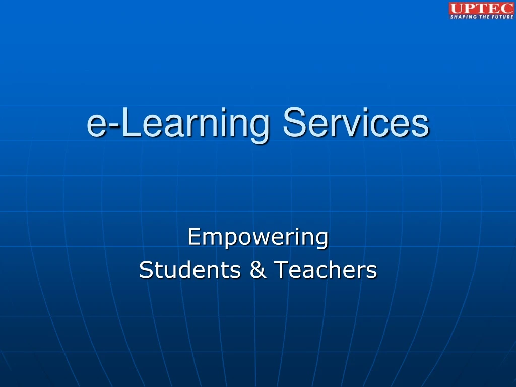 e learning services