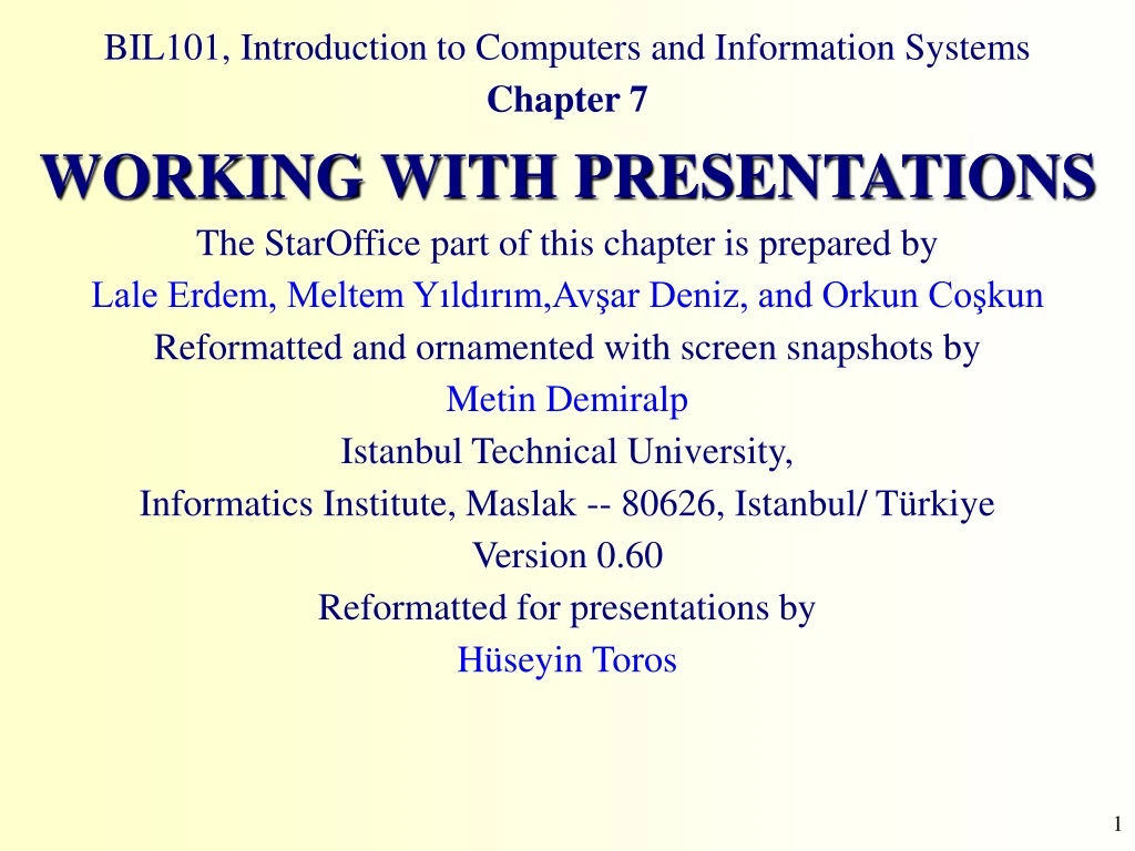 bil101 introduction to computers and information