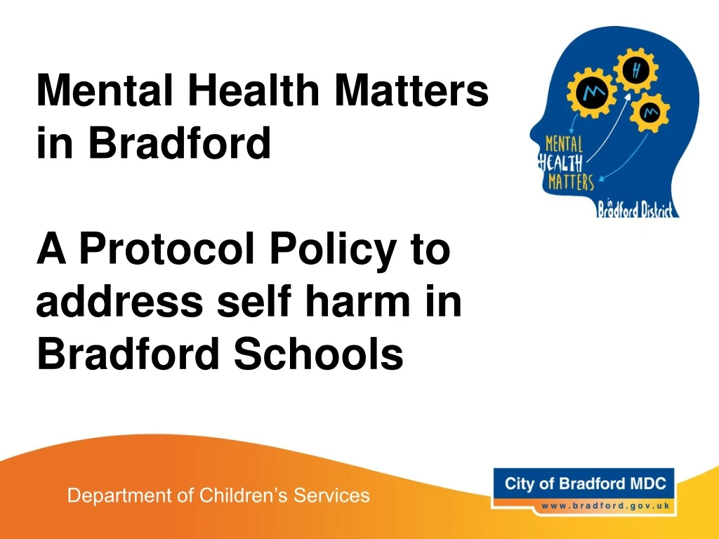 mental health matters in bradford a protocol