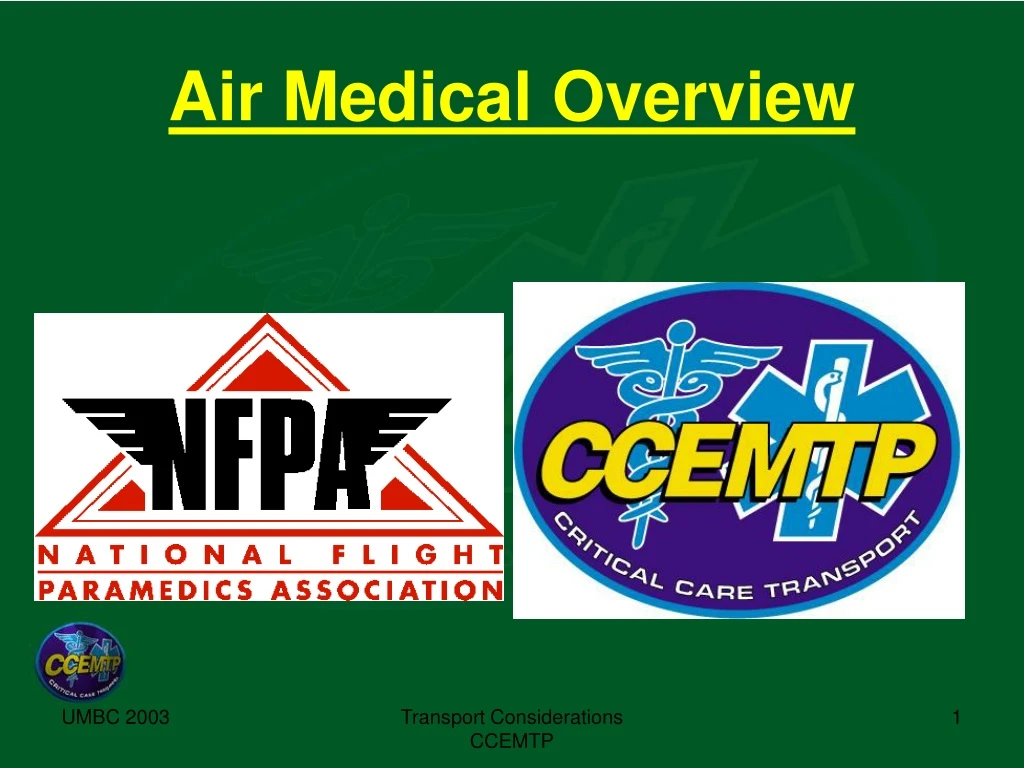 air medical overview