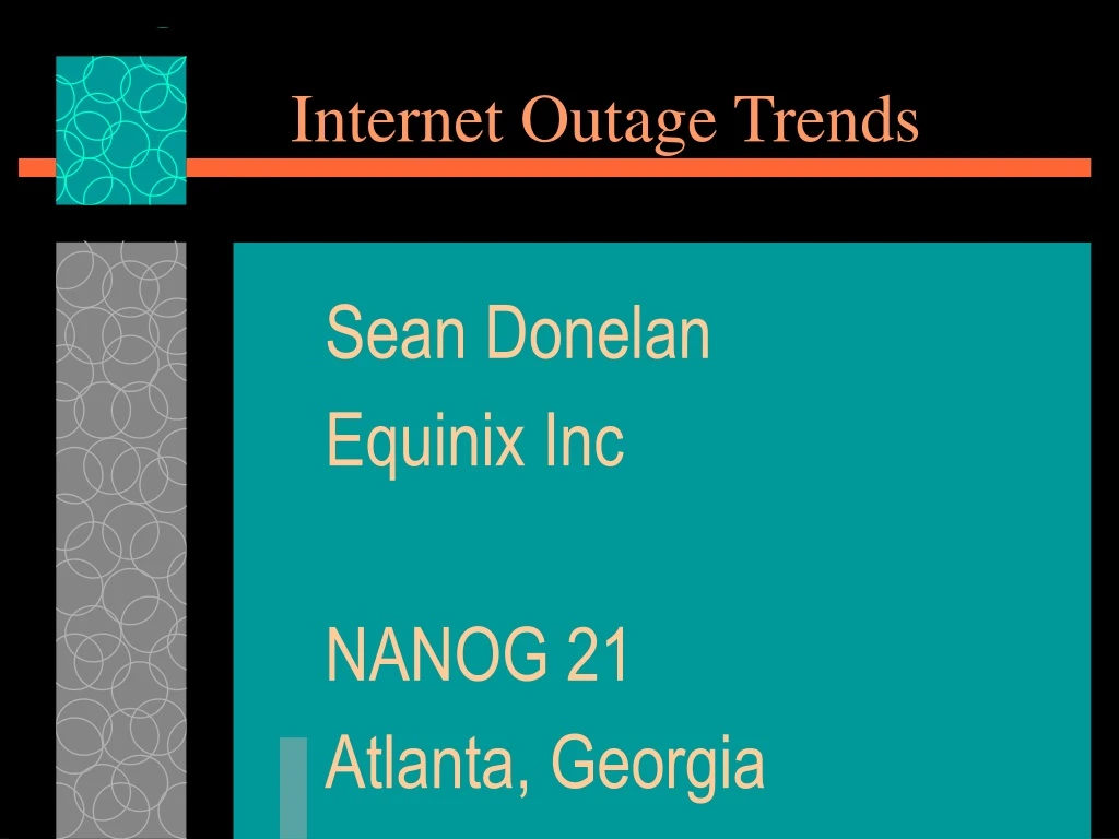 internet outage trends