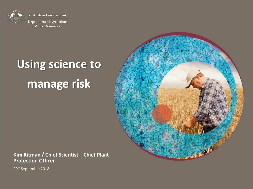 using science to manage risk
