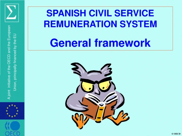 SPANISH CIVIL SERVICE REMUNERATION SYSTEM General framework