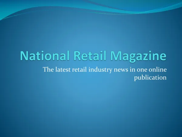 National Retail Magazine