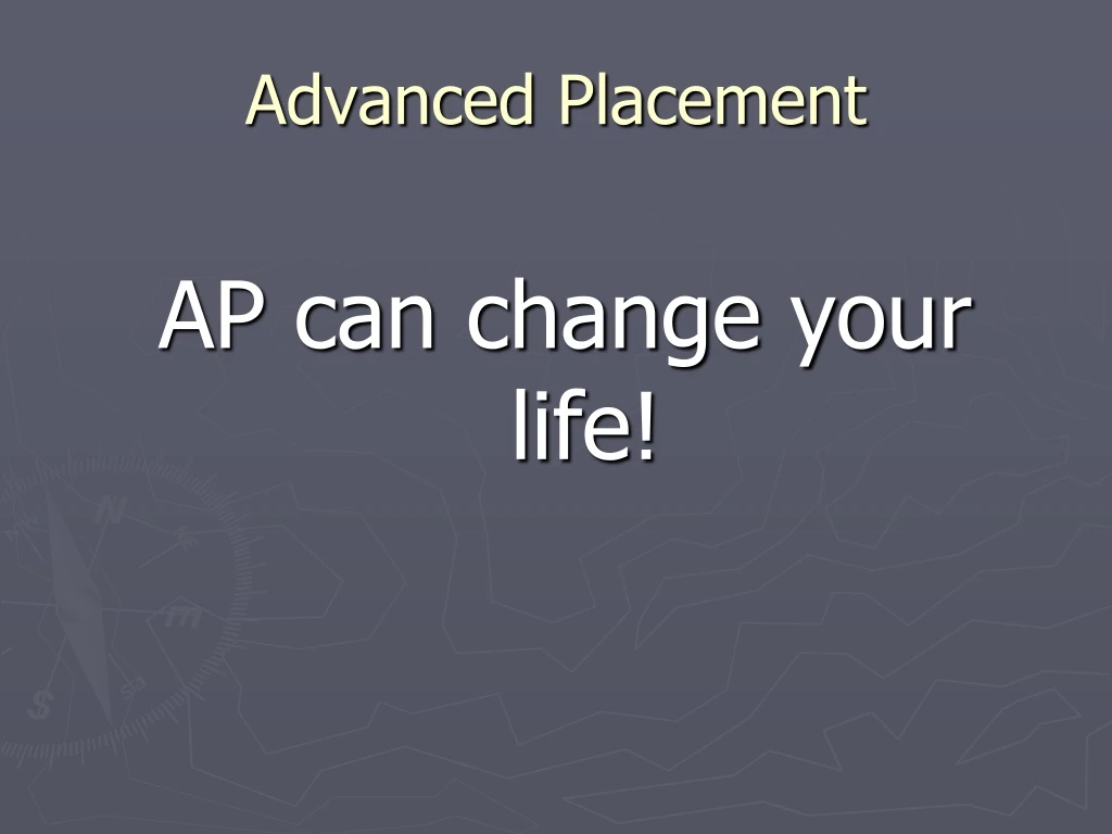 advanced placement