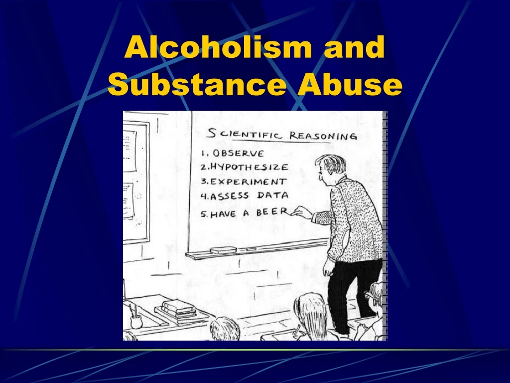 alcoholism and substance abuse