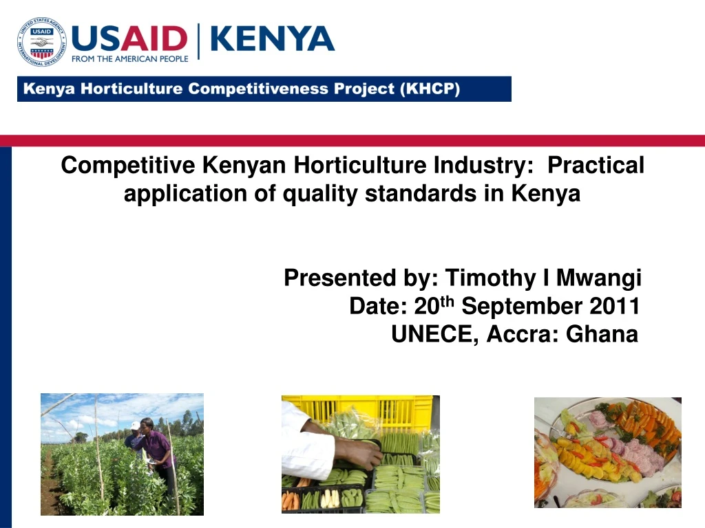 competitive kenyan horticulture industry