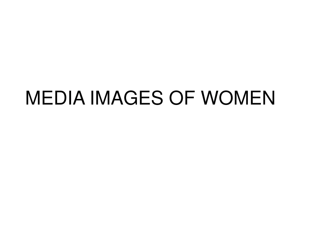 media images of women