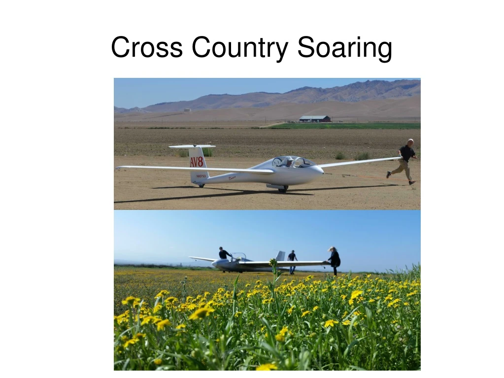 cross country soaring