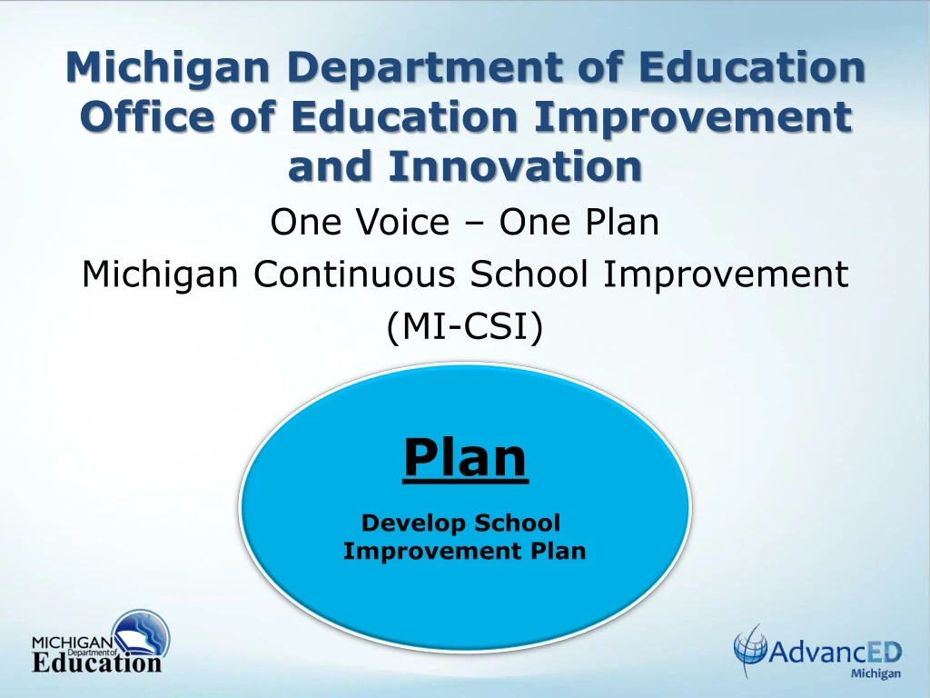 michigan department of education office of education improvement and innovation