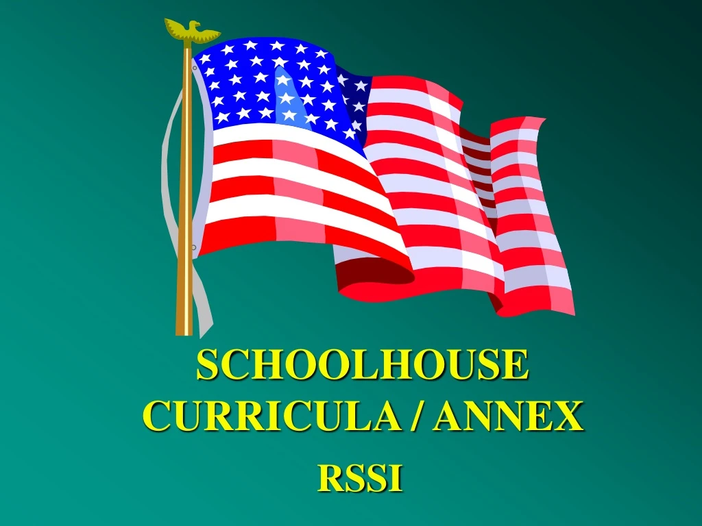 schoolhouse curricula annex