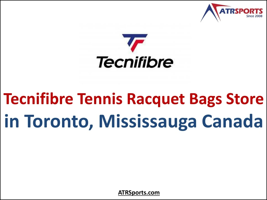 tecnifibre tennis racquet bags store in toronto