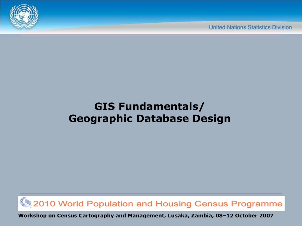 gis fundamentals geographic database design
