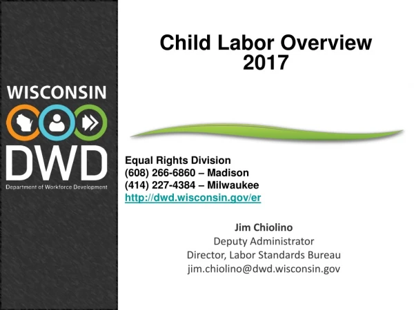 Child Labor Overview 2017