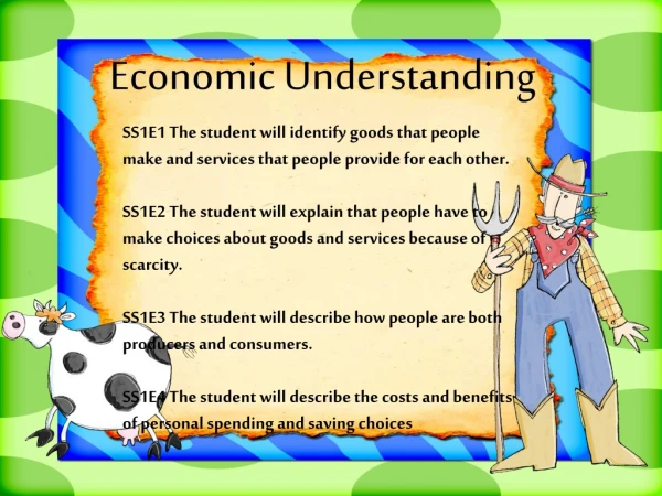 Economic Understanding