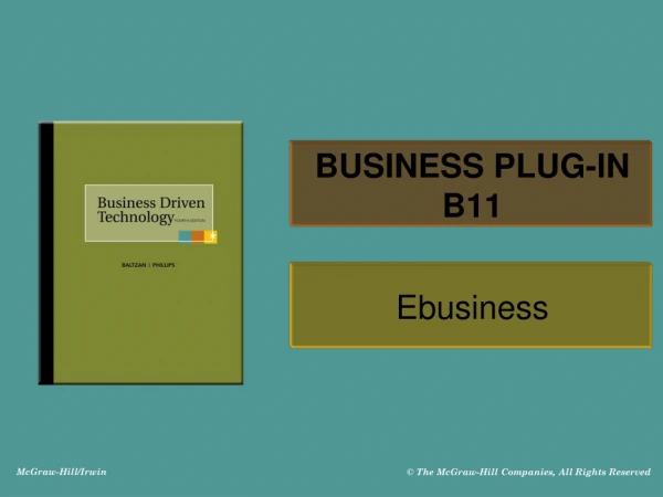 BUSINESS PLUG-IN B11