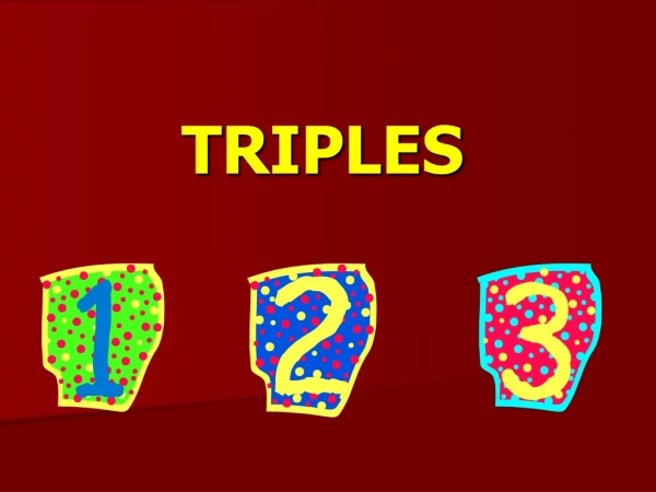 TRIPLES