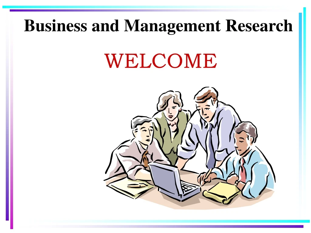 business and management research