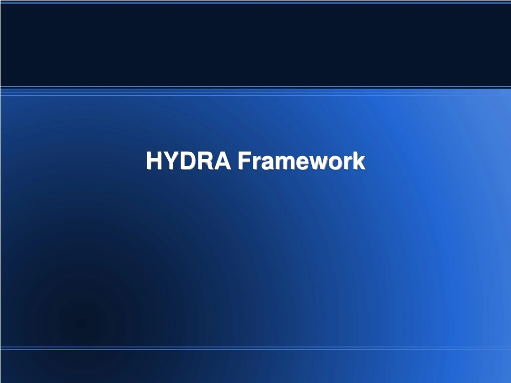 hydra framework