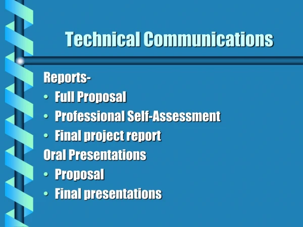 Technical Communications
