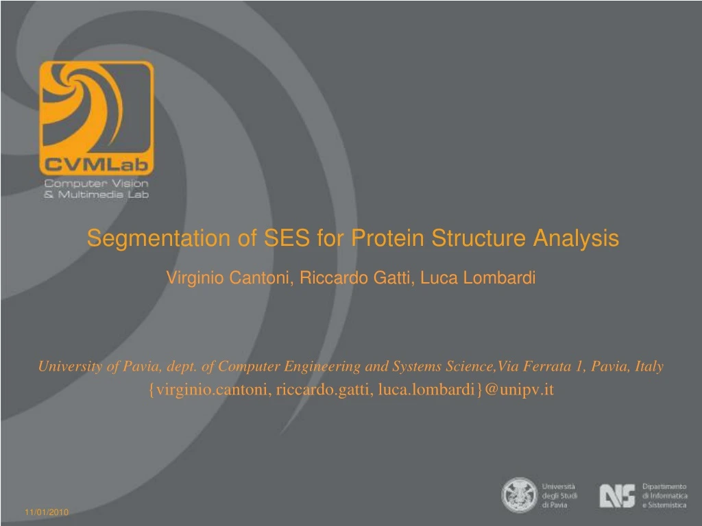 segmentation of ses for protein structure analysis
