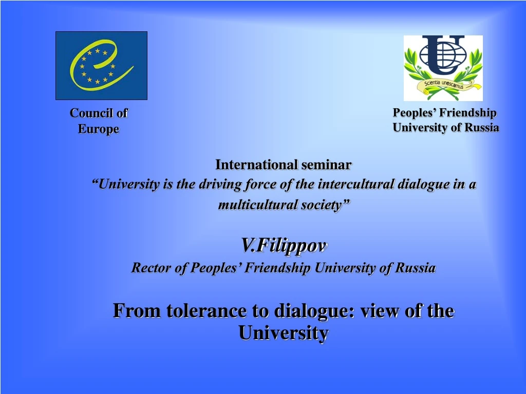 international seminar university is the driving