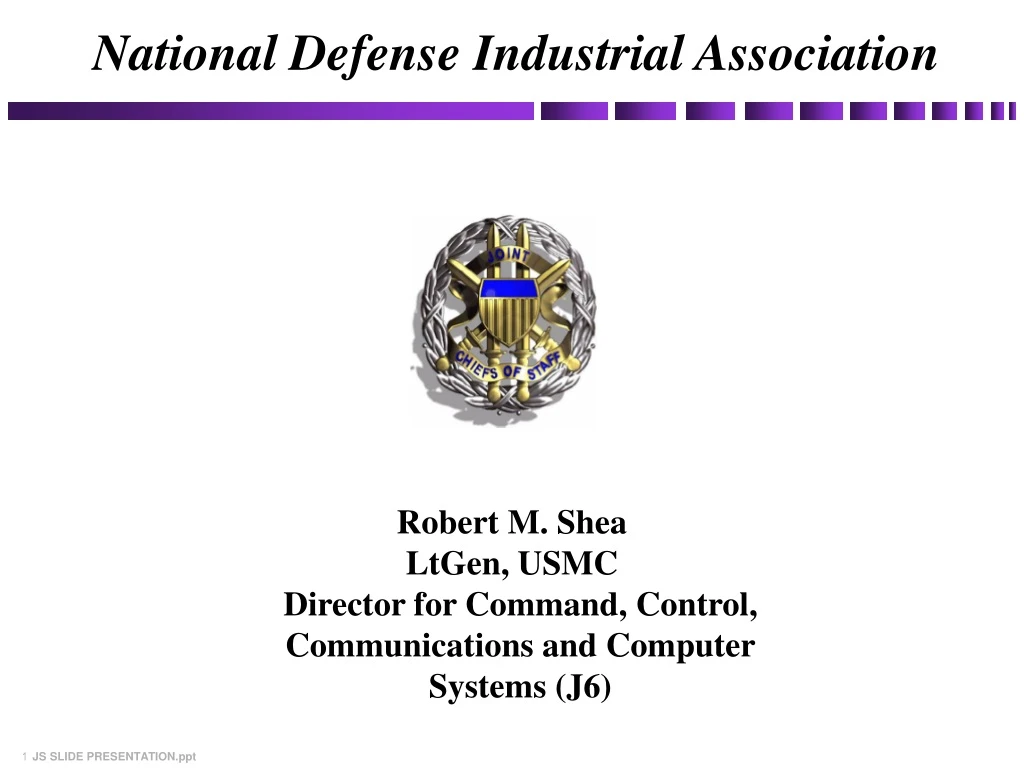 PPT - National Defense Industrial Association PowerPoint Presentation ...