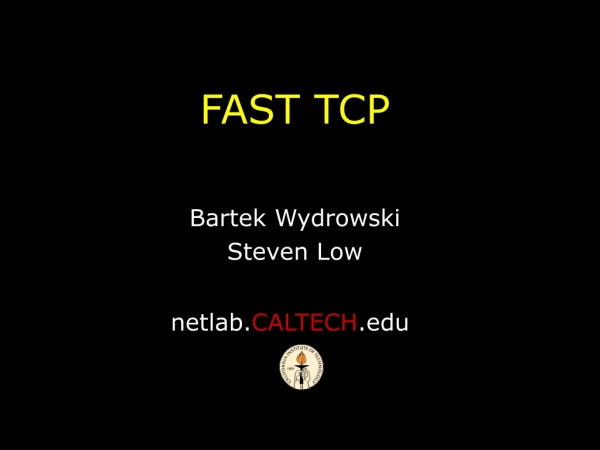 FAST TCP