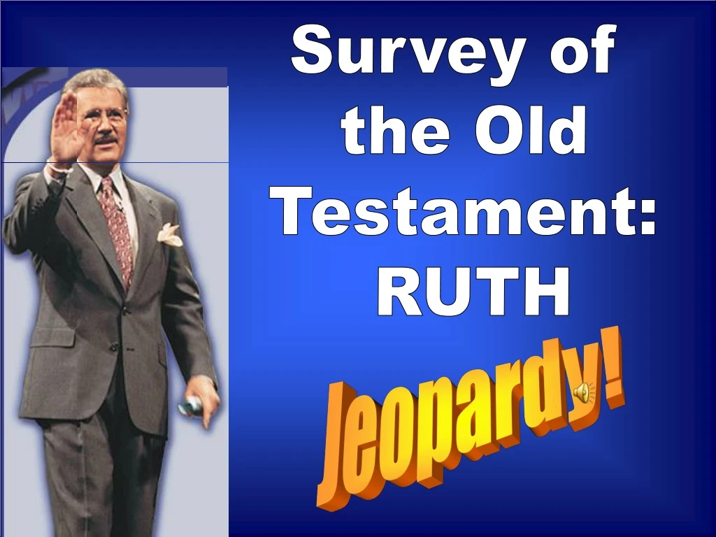 survey of the old testament ruth