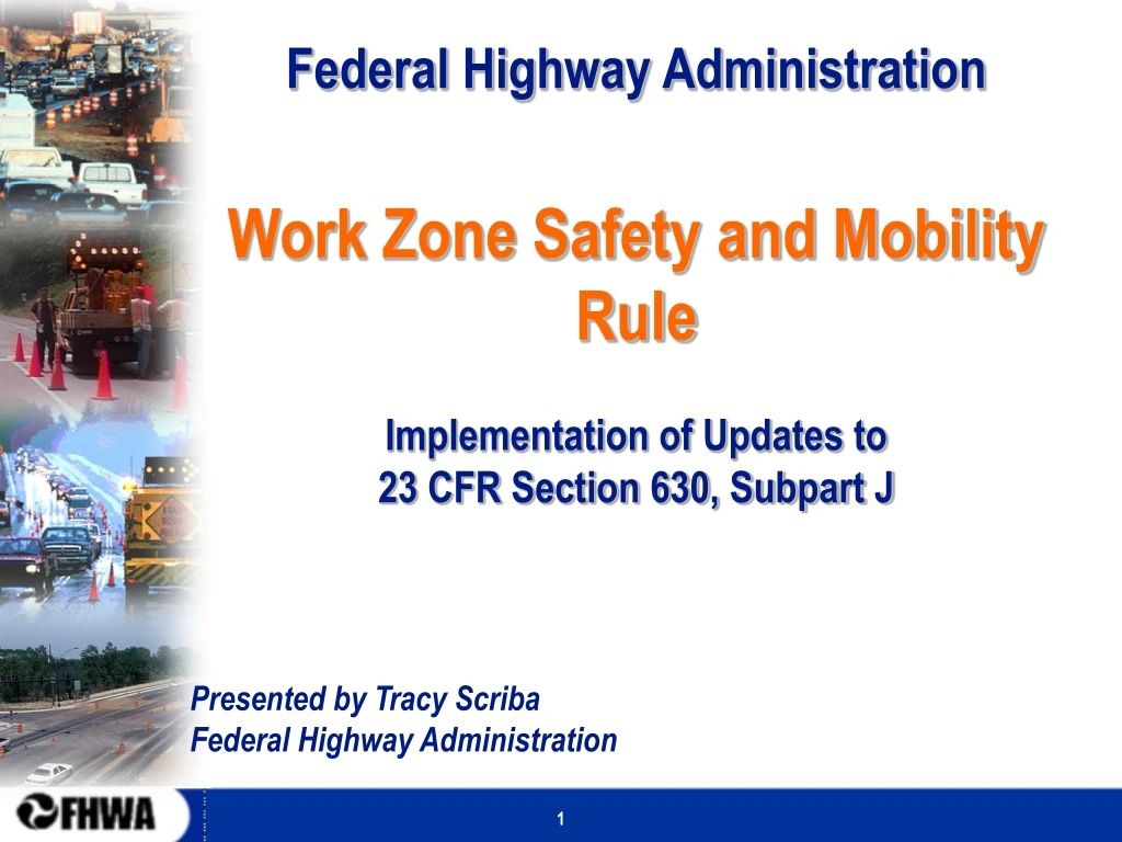 federal highway administration work zone safety