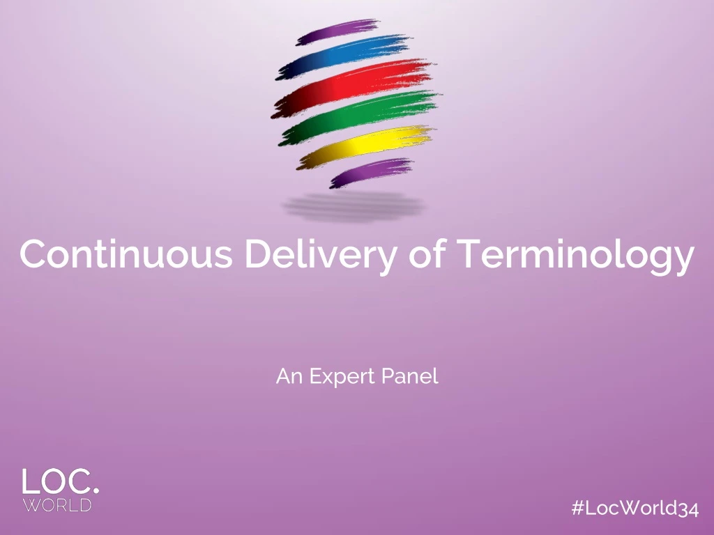 continuous delivery of terminology