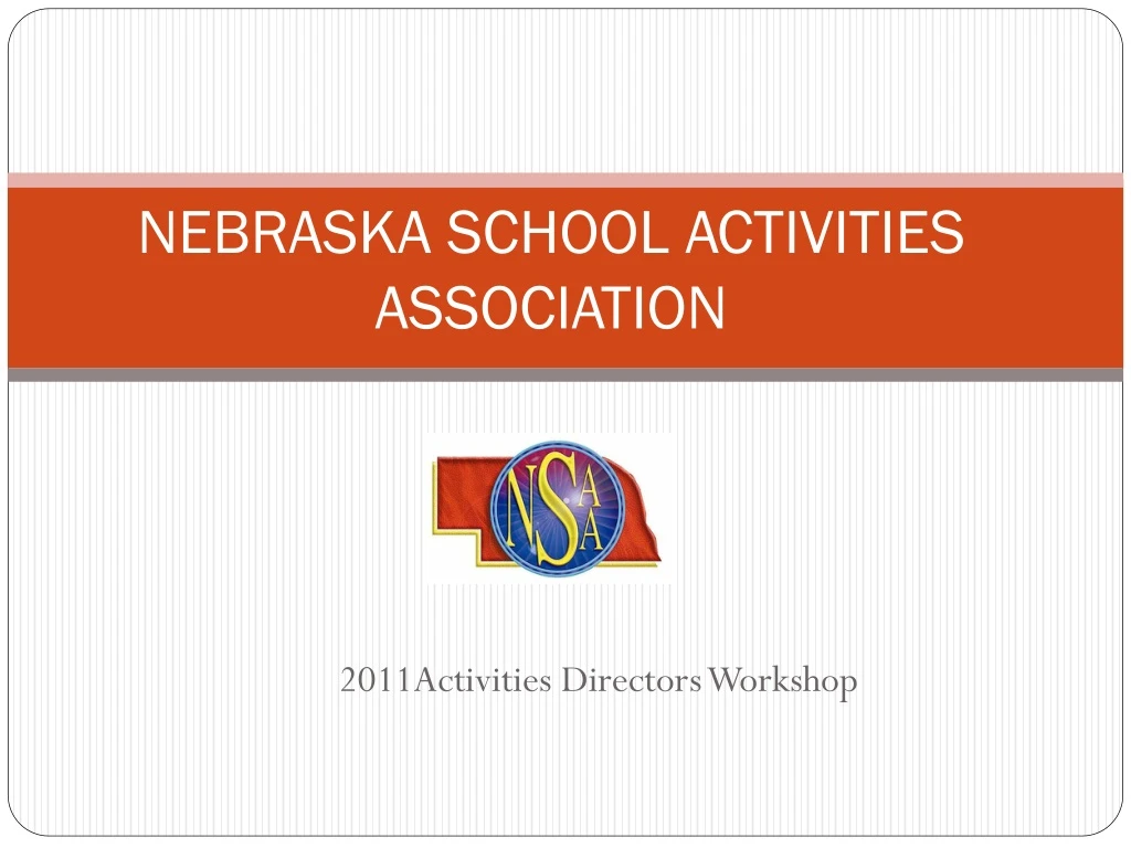nebraska school activities association