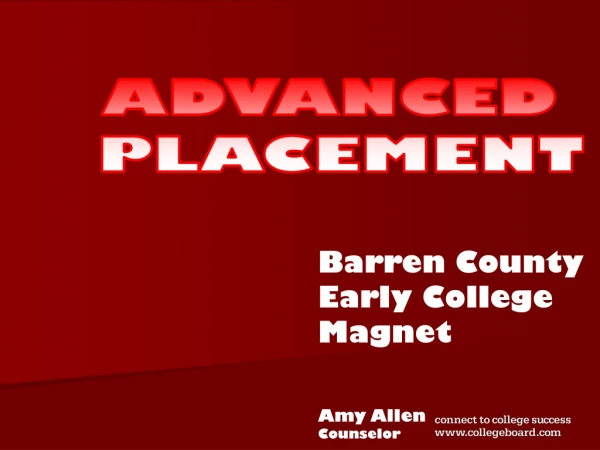 ADVANCED  PLACEMENT