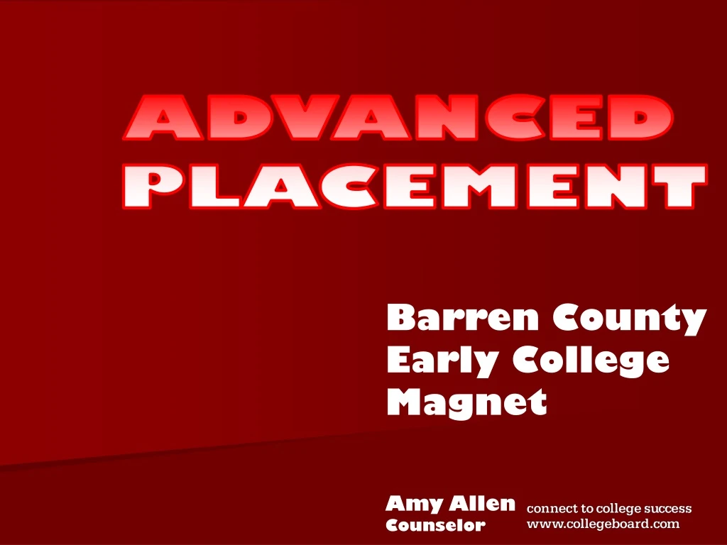 advanced placement