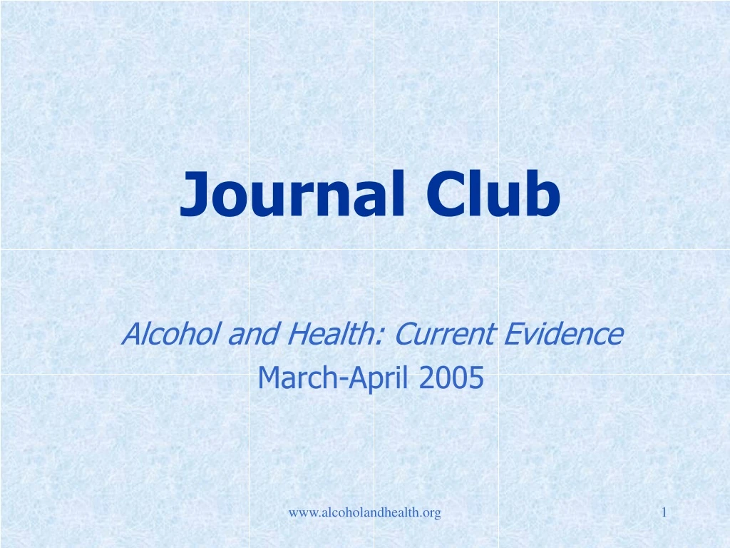 journal club