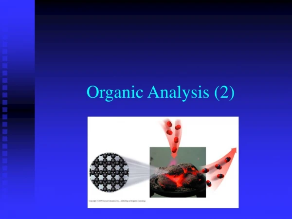 Organic Analysis (2)