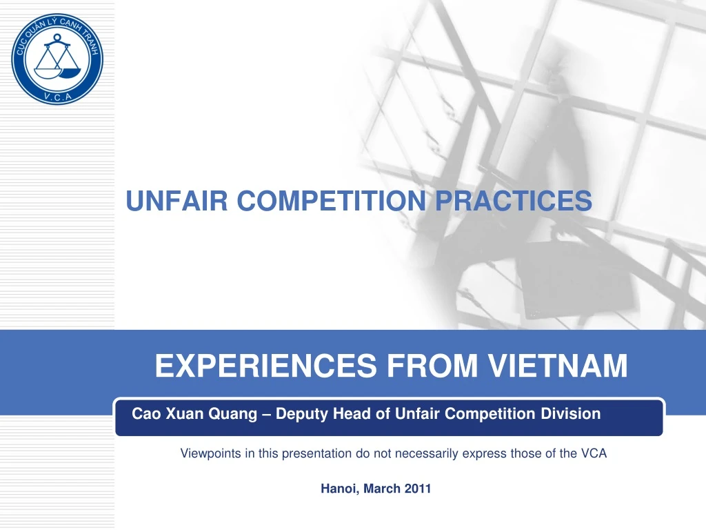 unfair competition practices