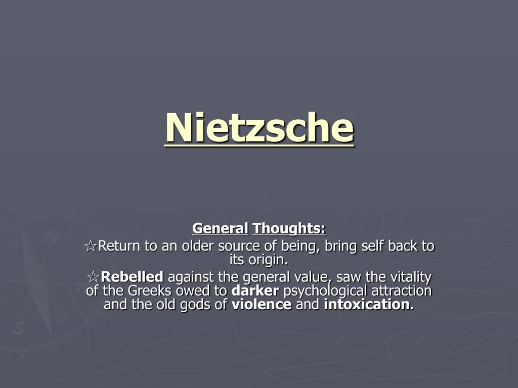 nietzsche