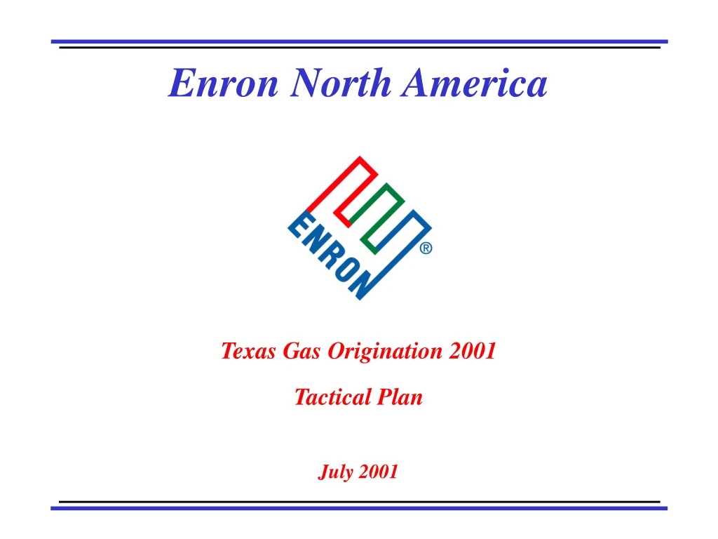 enron north america