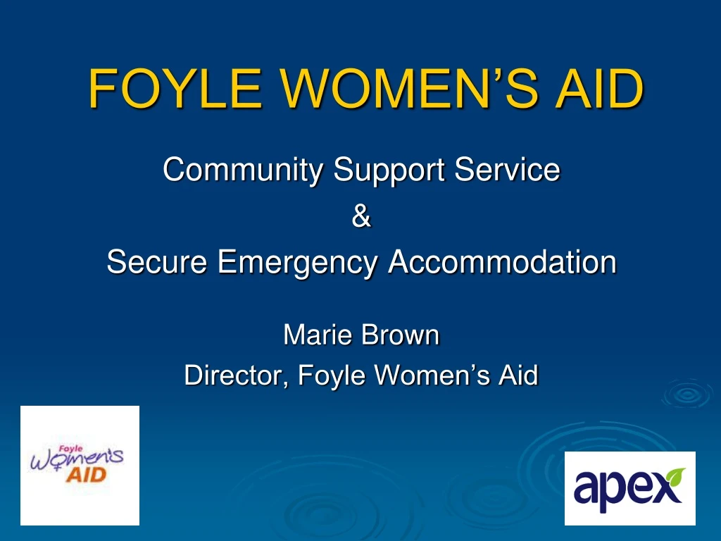 foyle women s aid