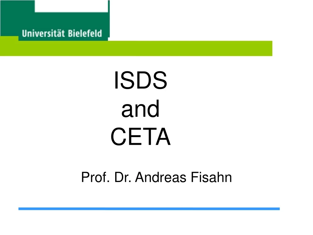 isds and ceta